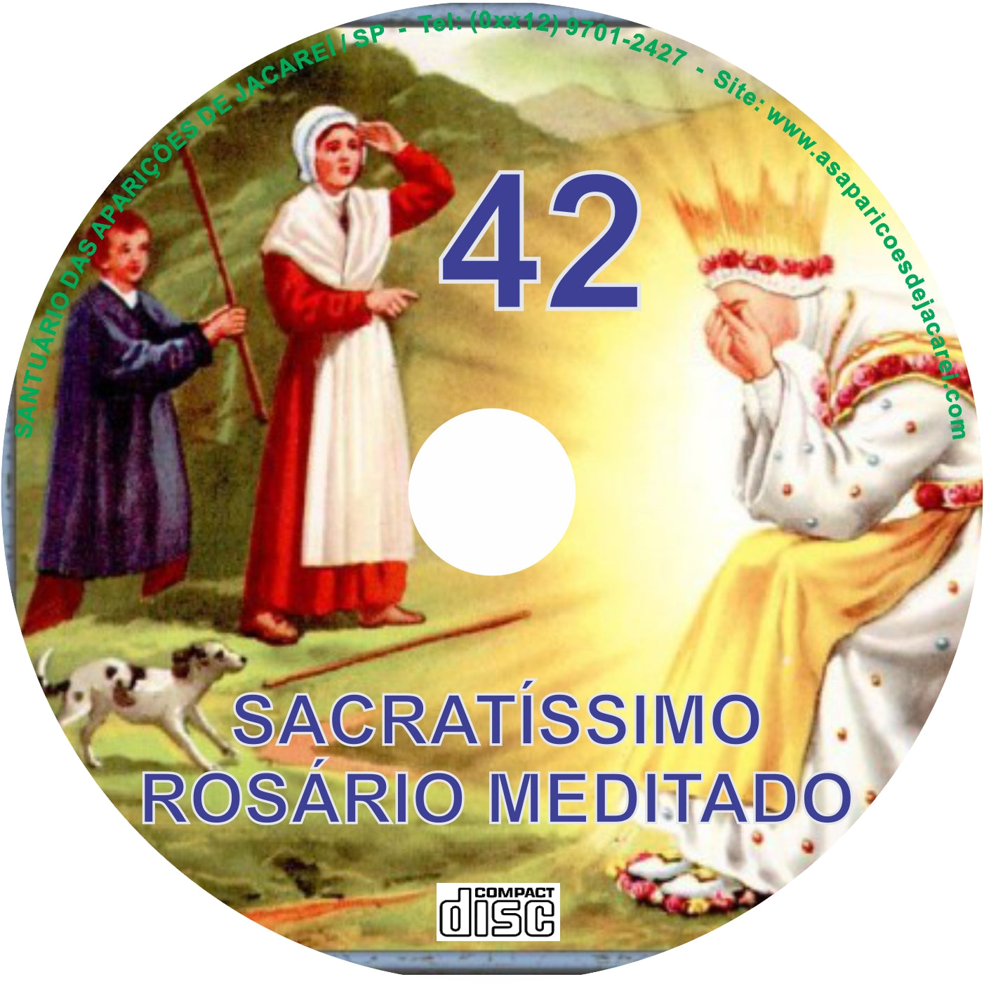 CD Rosário Meditado 042 CD Rosário Meditado 042